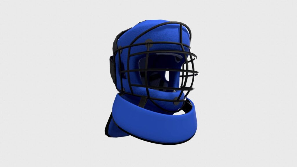 Helmet with neck protection for kids
