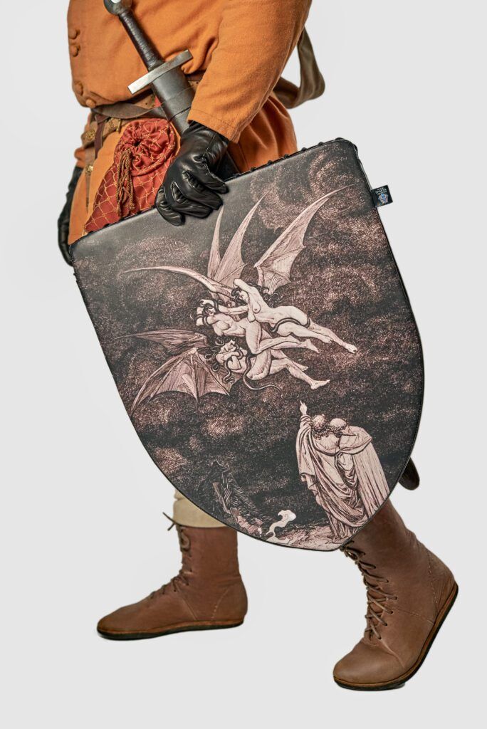 Heater Shield Black And White Print