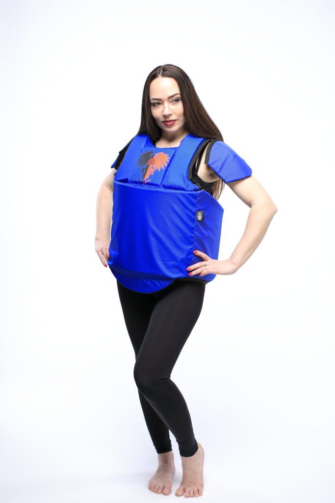 Lightweight Vest With Shoulder Protection And Team Logo