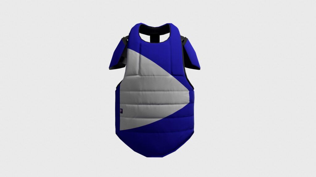 Lightweight Vest With Shoulder Protection Color Mix