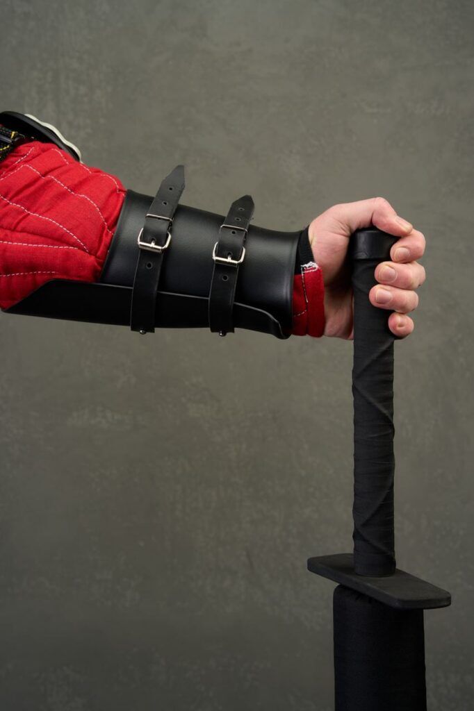 Plastic vambrace