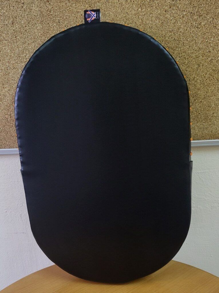Oval shield